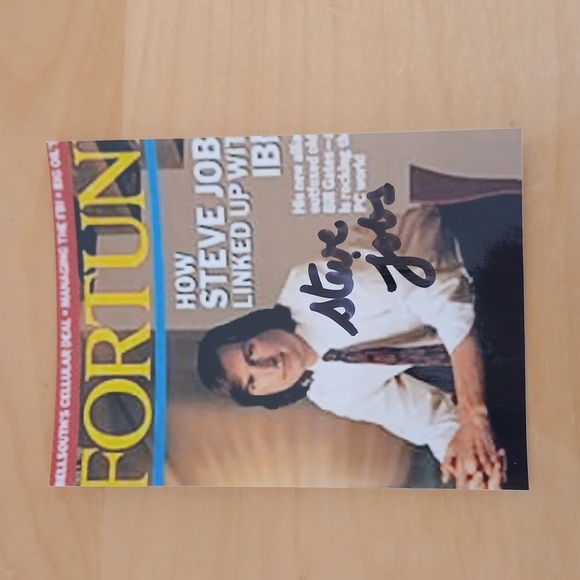 Steve Jobs Autograph - Picture 3 of 3